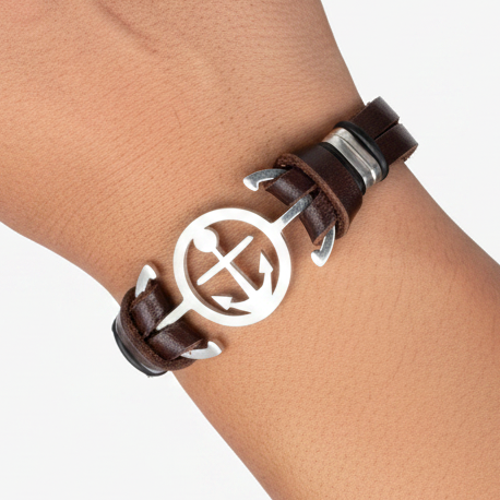 Anchor Bracelet on Model