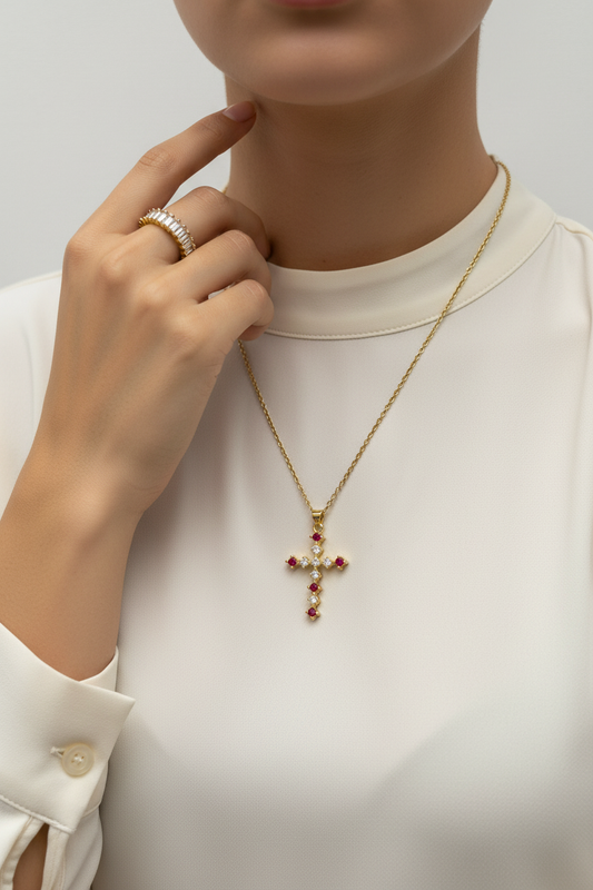 Cruz + Anillo — Studio limpio