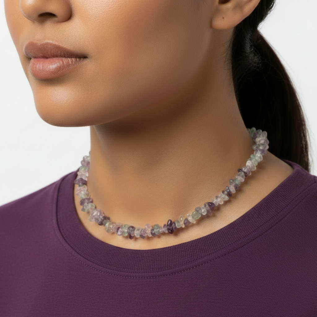 Fluorite - Latina Model Purple