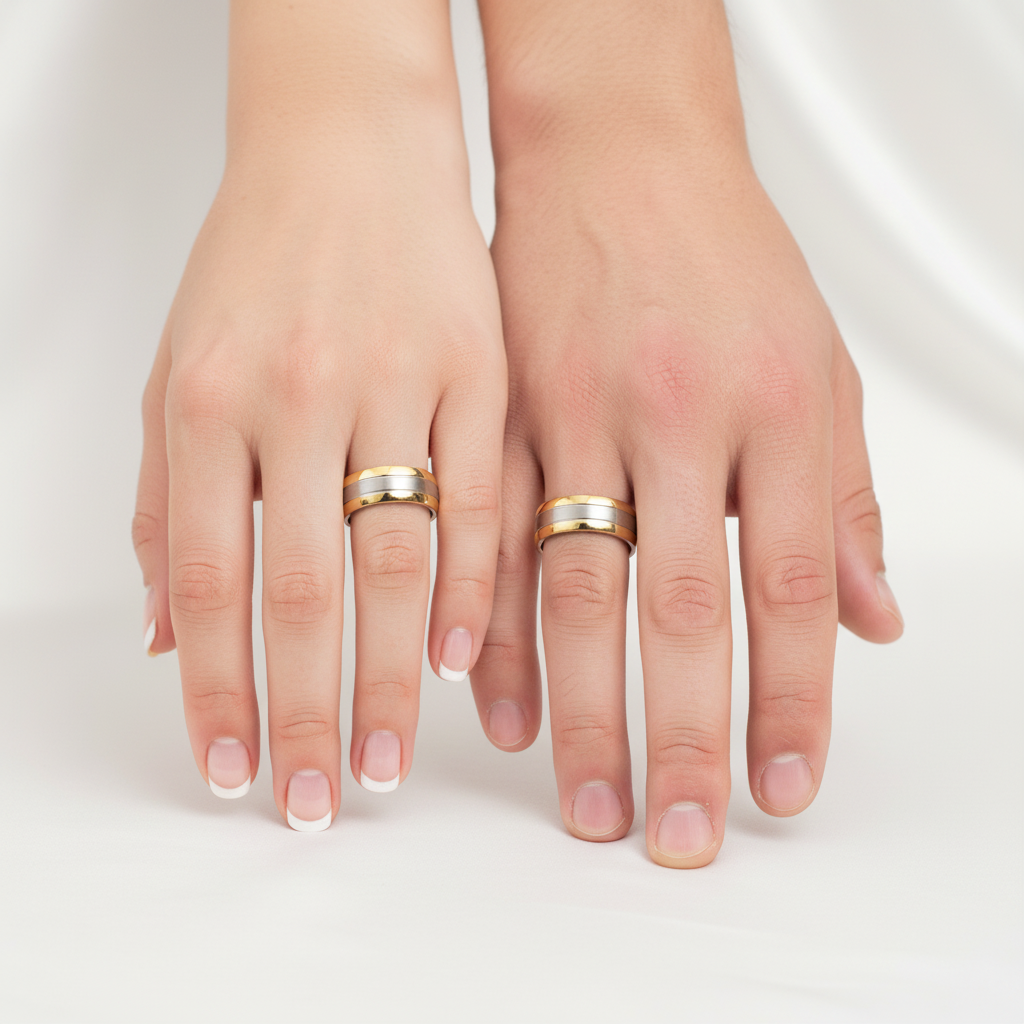 Just Married Couple Rings