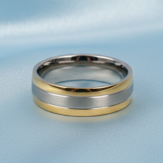 Ring Fondo Minimalista Satinado