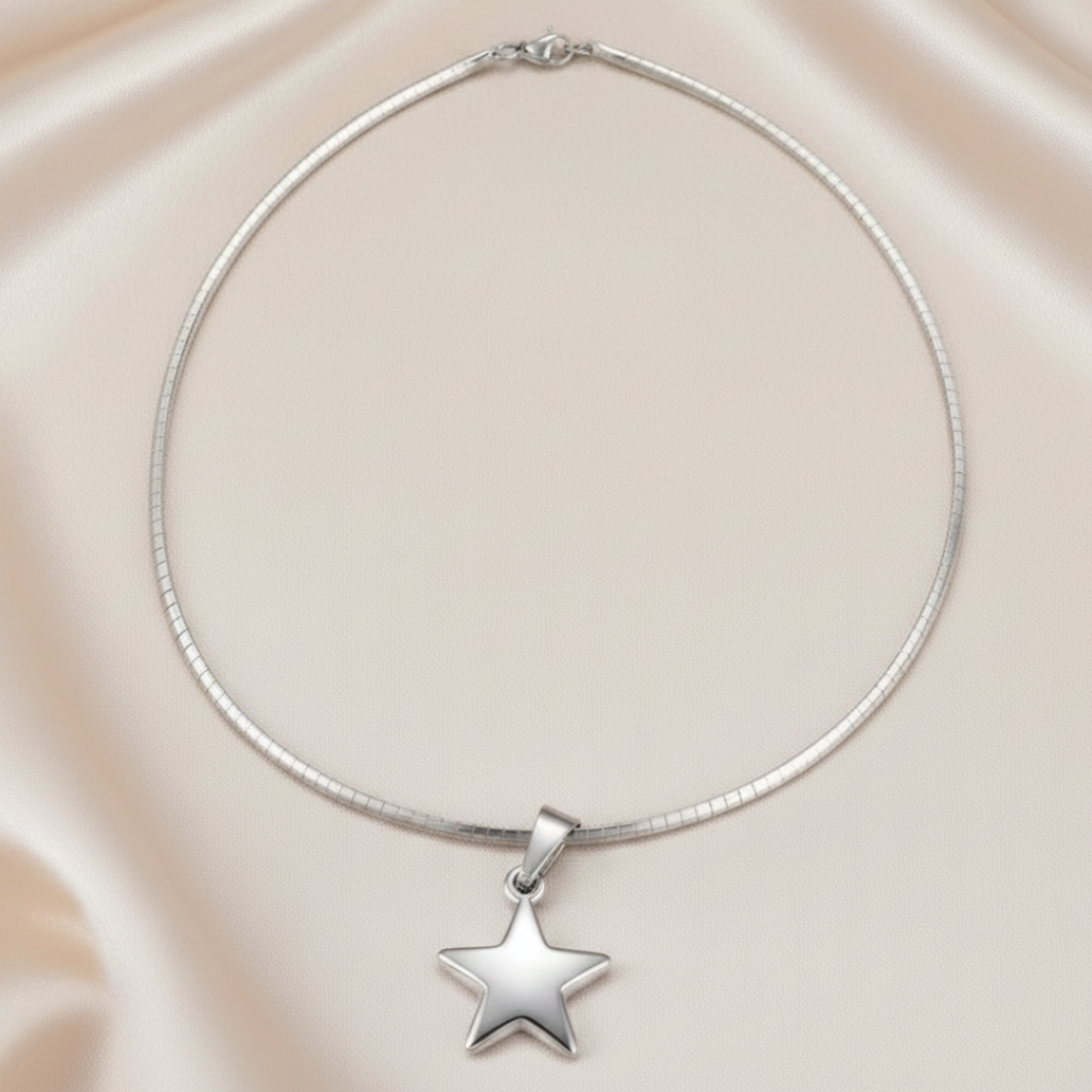 Star Necklace - Silver