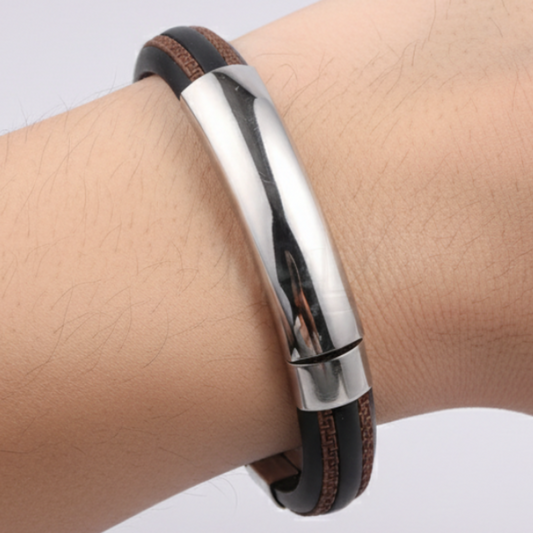 Tag ID Bracelet on Male Model