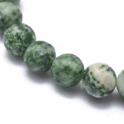 Natural Tree Agate Bracelet - Handcrafted