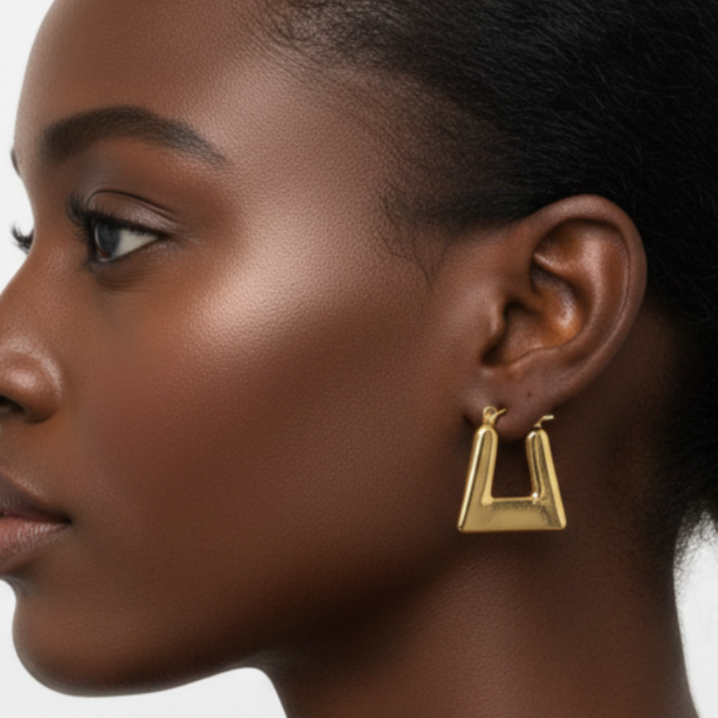 Afro side profile