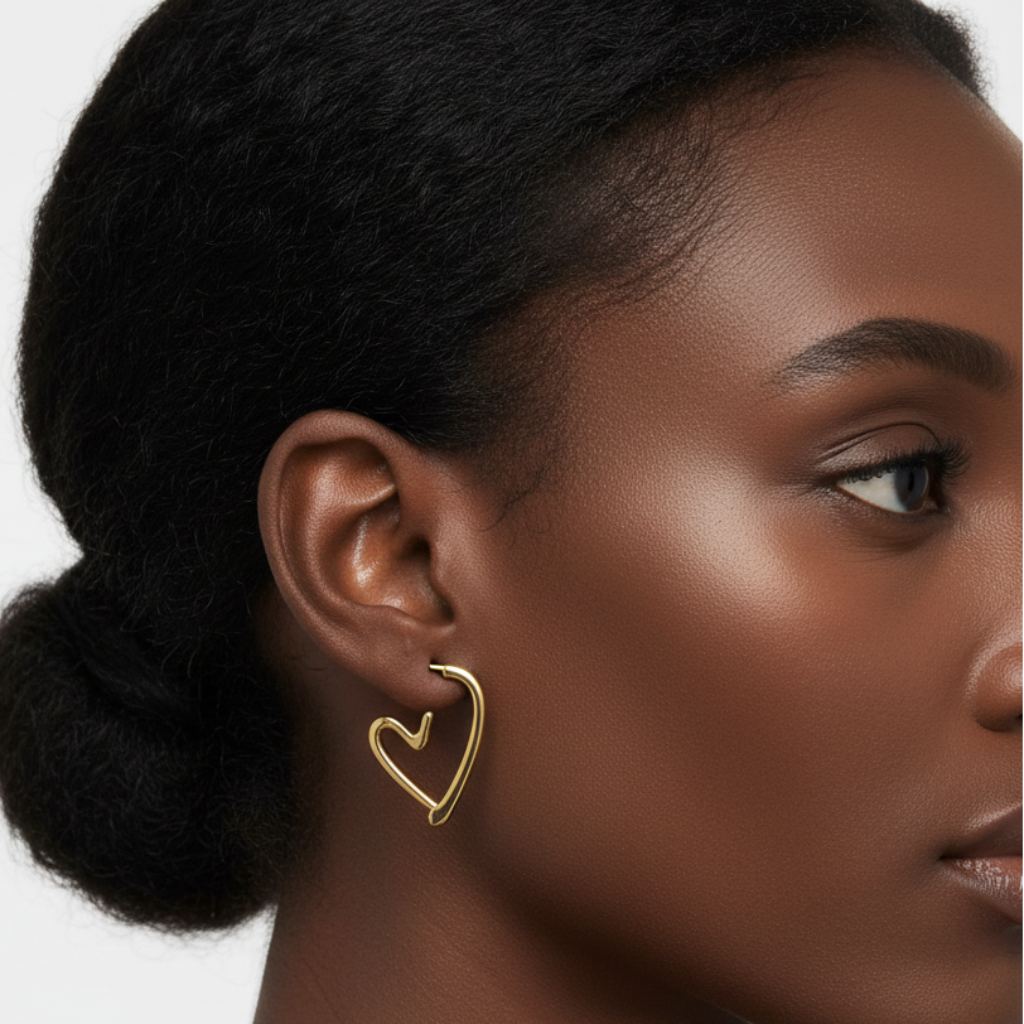 Afro side profile