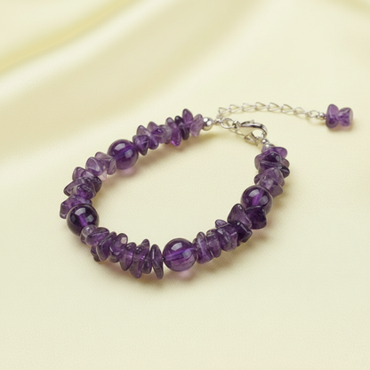 Amethyst Bracelet - Crystalline