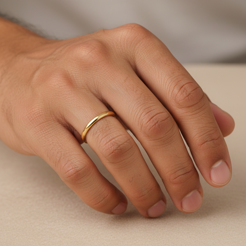 Anillo gold - modelo latino