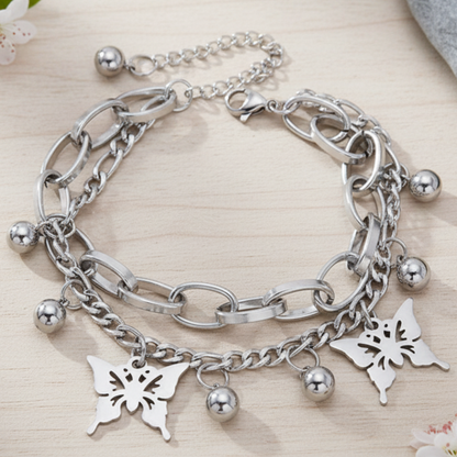 Bracelet on natural surface