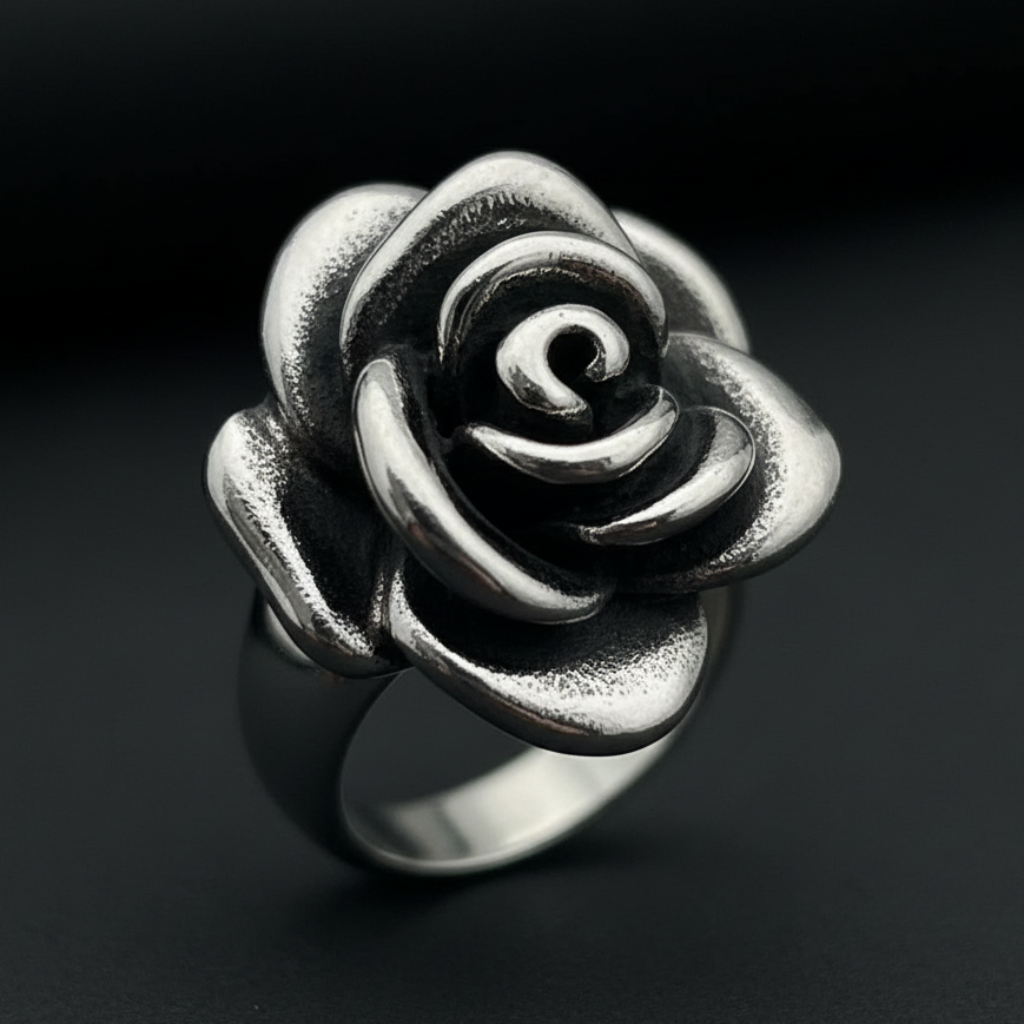 Dramatic Rose Ring Close-Up