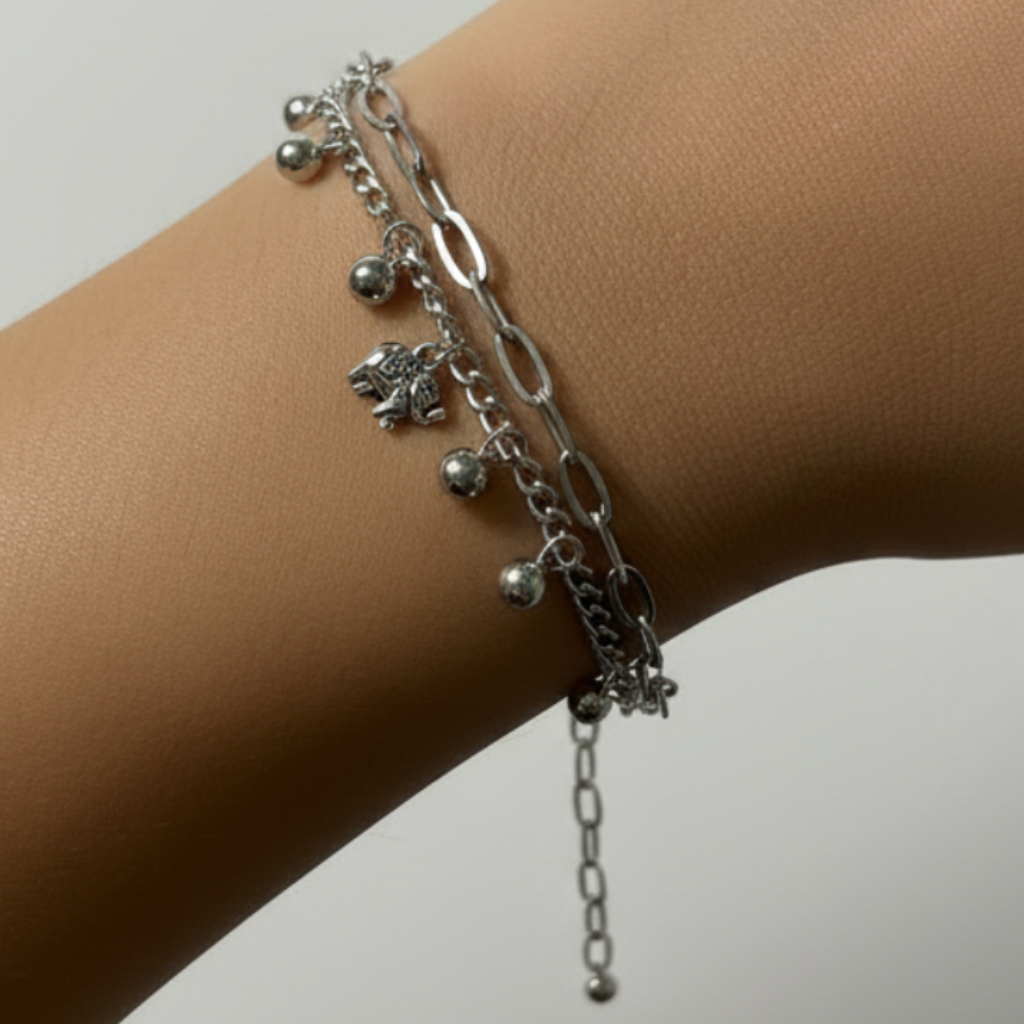 Elephant Charm Bracelet - Latina Model Bright