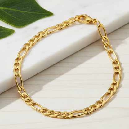 Figaro Bracelet - Minimalist Nature Sharp