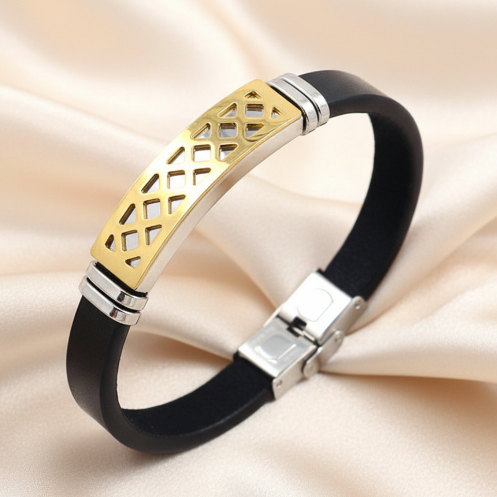 Golden Rhombus - Champagne Satin