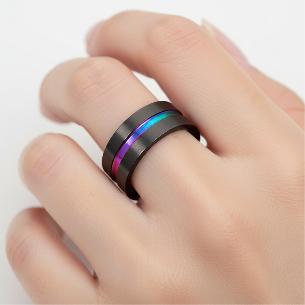 Mood Ring – Model Hand Close-up