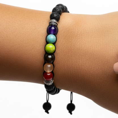 Pulsera 7 Chakras - Mano Latina