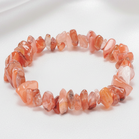 Pulsera Chip - Fondo Satinado Blanco