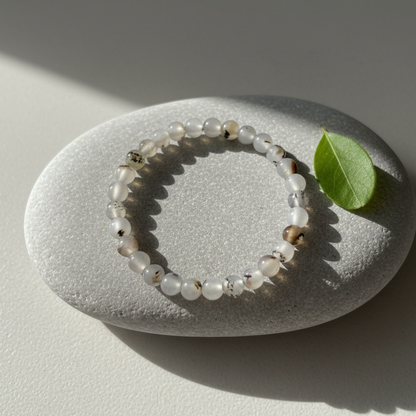 Pulsera Montana Ágata - Naturaleza Minimalista