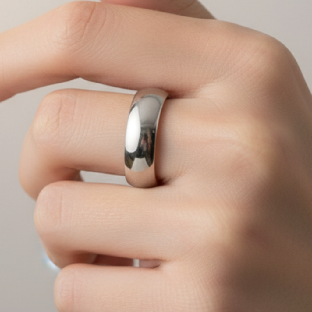 Stainless Steel Ring - Thumb Ring Style