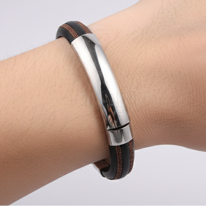 Tag ID Bracelet on Male Model