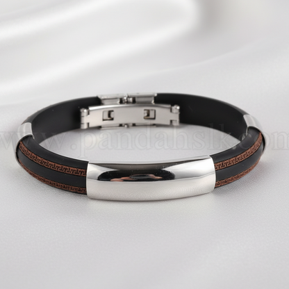 Tag ID Bracelet - Satin Background